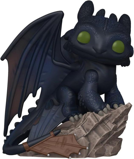 Funk Pop ! Dragon Trainer Funko (1792) Toothless Deluxe Vinyl Figure 9Cm