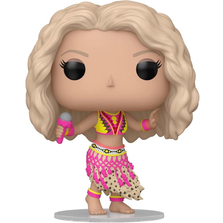 Funko Pop ! Rocks (406) Shakira Waka Waka Vinyl Figure 9Cm Statuetta Collezione