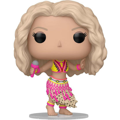 Funko Pop ! Rocks (406) Shakira Waka Waka Vinyl Figure 9Cm Statuetta Collezione