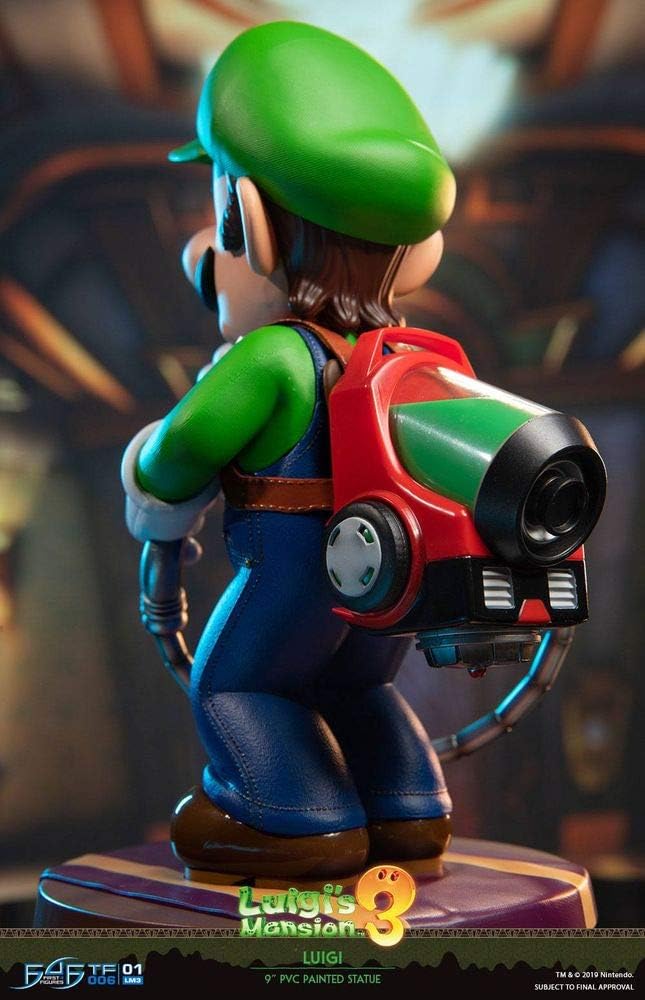 First 4 Figures Luigi' S Mansion 3 Deluxe Collector 23Cm Statua Da Collezione 9"