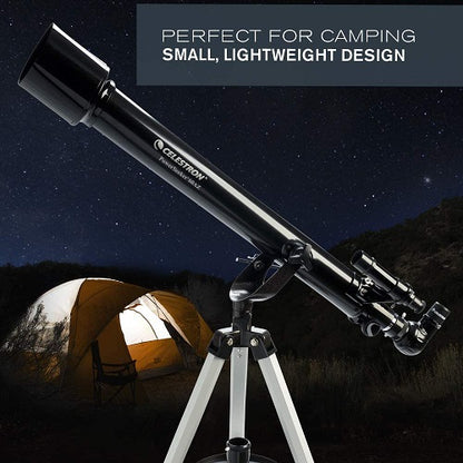 CELESTRON TELESCOPIO POWERSEEKER 60AZ TERRESTRE  ASTRONOMICO RIFRATTORE COMPLETO