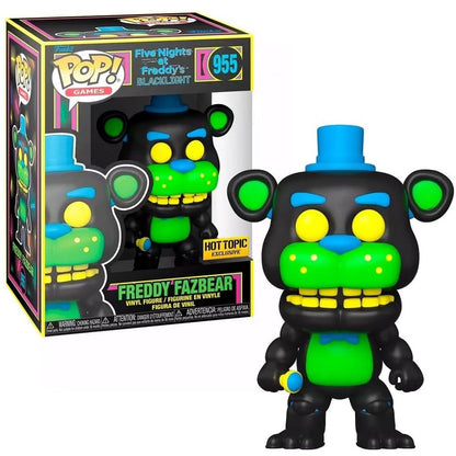 Funko Pop ! Games - Five Nights At Freddy's Blacklight - (955) Freddy Fazbear FNAF