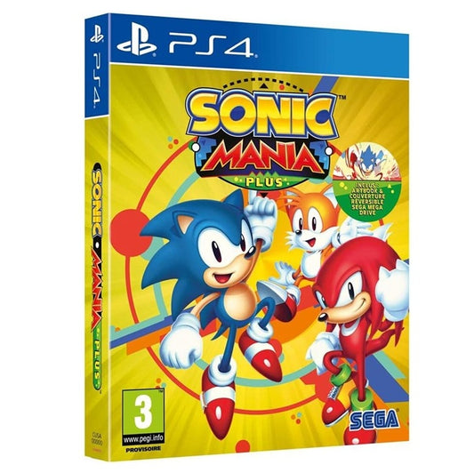 Sonic Mania Plus Ps4 Gioco Playstation 4 Italiano Videogioco Nuovo Sigillato