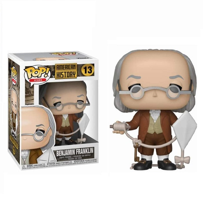 Funko Pop American History 13 - Benjamin Franklin Statuetta Pop Vinyl Figure Usa