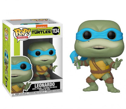 Funko Pop Teenage Mutant Ninja Turtles 1134 Leonardo Tmnt 2 Tartarughe Figure