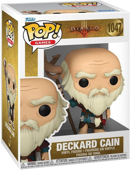 Funko Pop ! Games Diablo 3 - (1047) - Deckard Cain Statuetta Vinyl Figure 9Cm