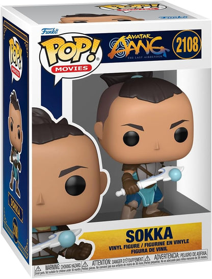 Funko Pop ! Movies Avatar The Last Airbender - (2108) Sokka Figure Vinyl 9Cm