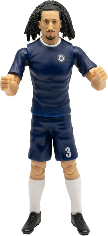 Banbo Toys - Sockers - Chelsea (Cucurella) Action Figure Football/Calcio Statuetta da Collezione 20cm