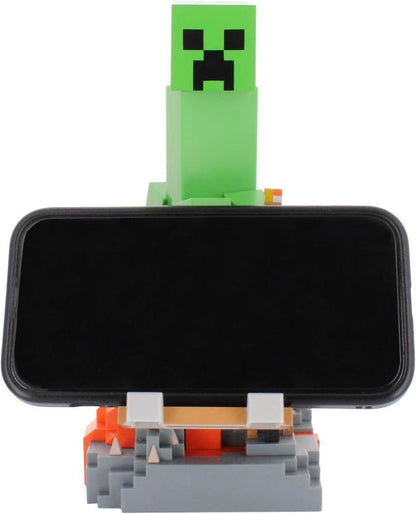 Cable Guys - (Creeper) Minecraft Statuetta Stand Ricarica Smartphone Controller