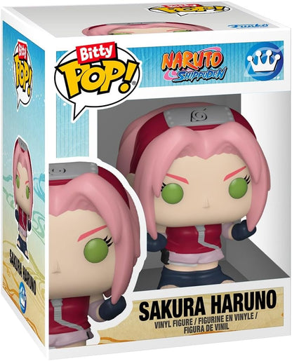 Funko Bitty Pop! Naruto Shippuden (4 Pack) w/ Bitty Display - Mini Vinyl Figure 2cm