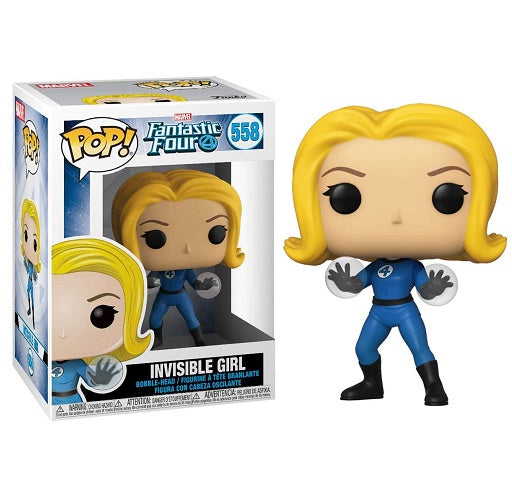 Funko Pop Marvel Fantastic Four4 558 - Invisible Girl Vinyl Figure Fantastici 4