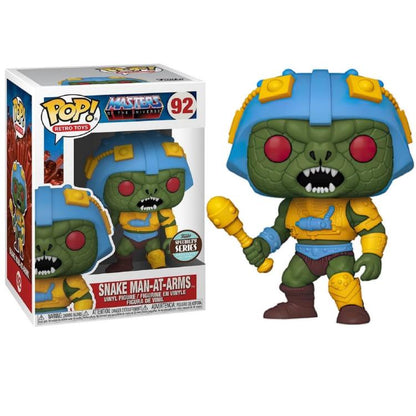 Funko Pop ! Retro Toys - Masters Of The Universe (92) Snake Man-At-Arms Figure