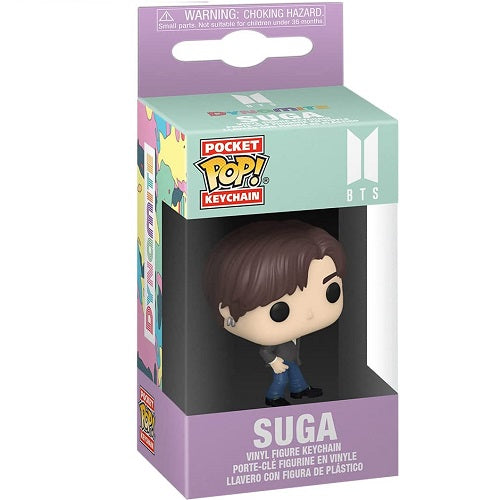 Funko Pop Portachiavi Bts Dynamite Suga Vinyl Keychain Action Figure Statuetta
