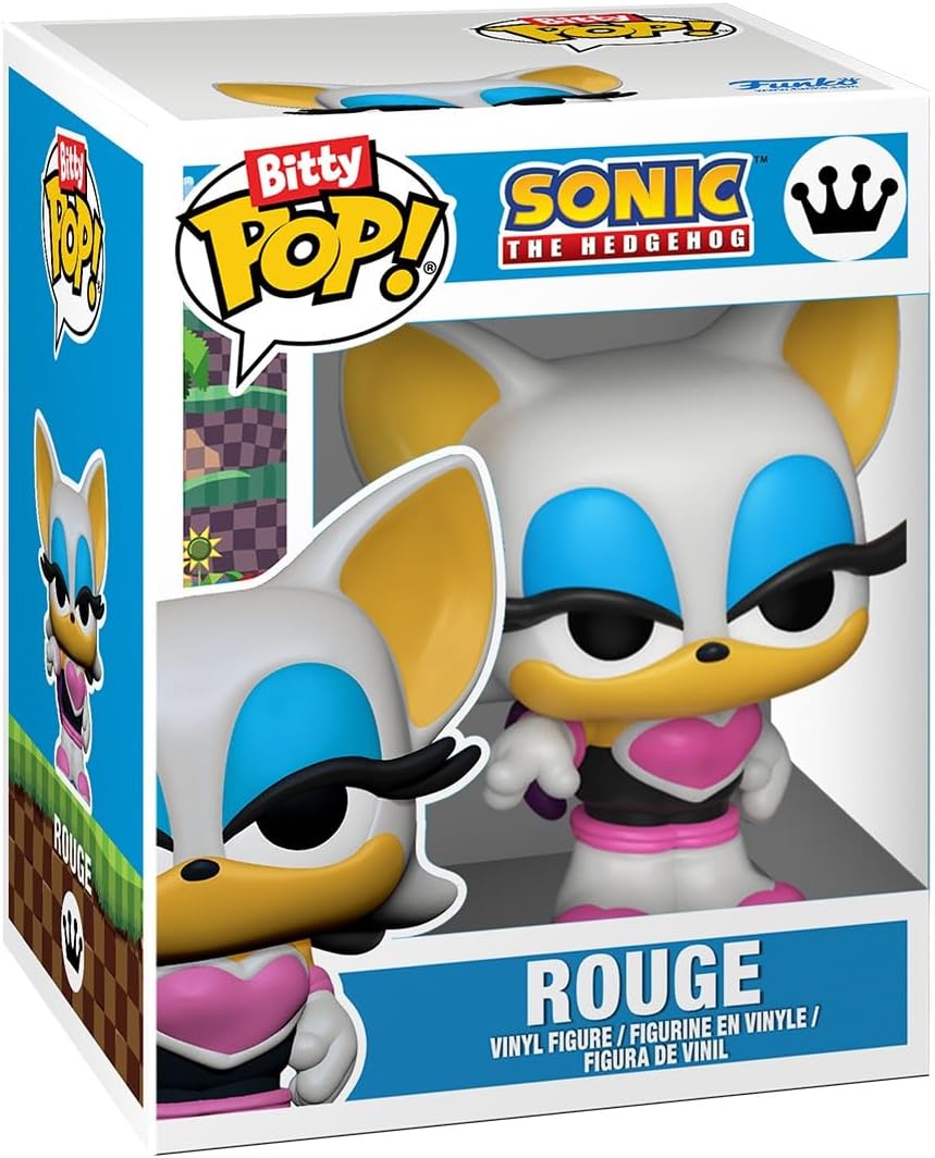 Funko Bitty Pop! Sonic The Hedgehog (4 Pack) w/ Bitty Display - Mini Vinyl Figure 2cm