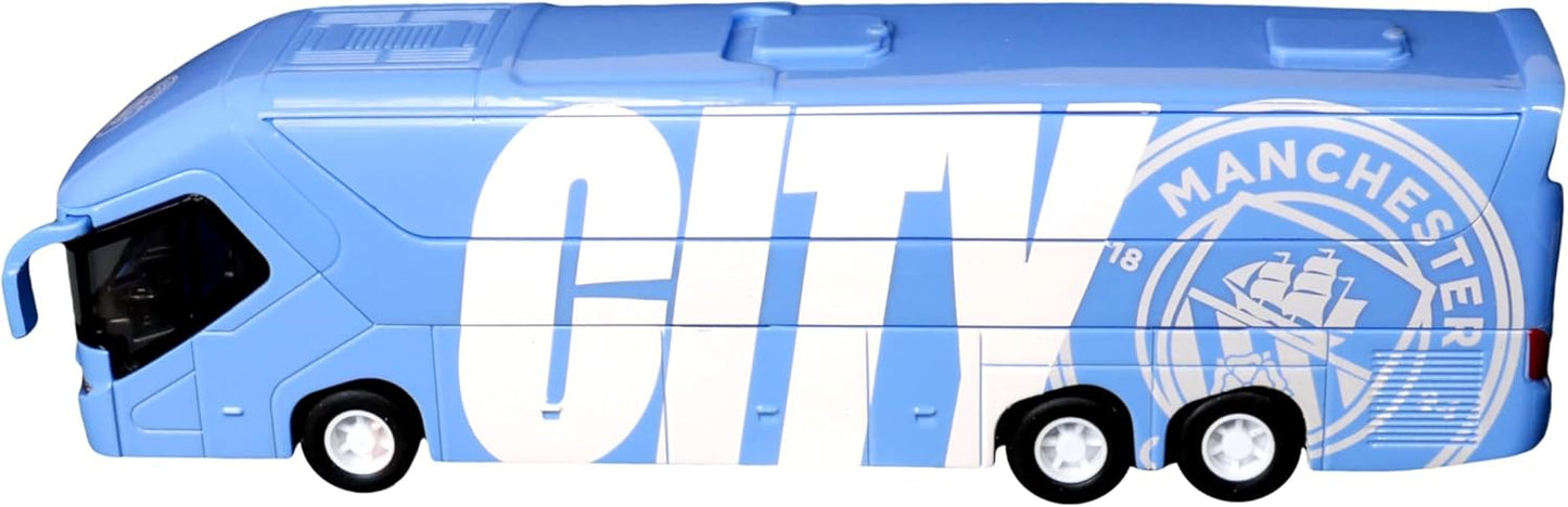 Banbo Toys - Sockers - Autobus Manchester City Fc - Action Figure Football/Calcio Statuetta da Collezione 20cm