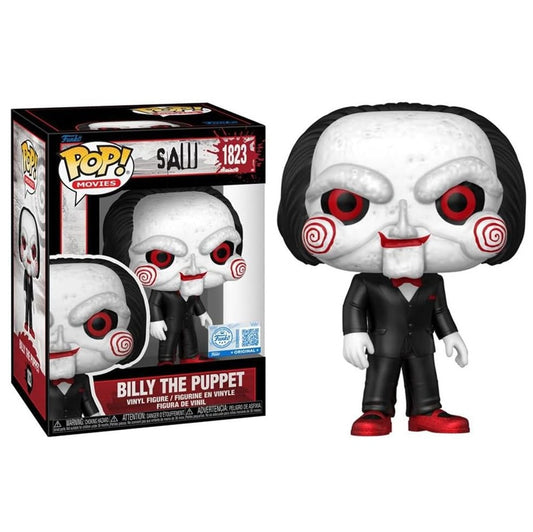 Funko Pop ! Movies Saw L'Enigmista - (1823) Billy The Puppet EXM Special 9cm