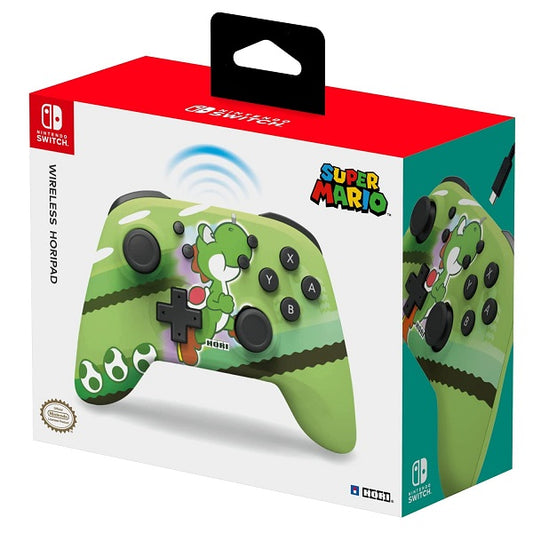 Hori Controller Horipad Wireless Yoshi Super Mario Nintendo Switch Ufficiale