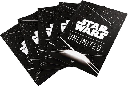 Asmodee Star Wars Unlimited White Art Sleeves – Pack of 60 Art Sleeves And 1 Clear Sleeve