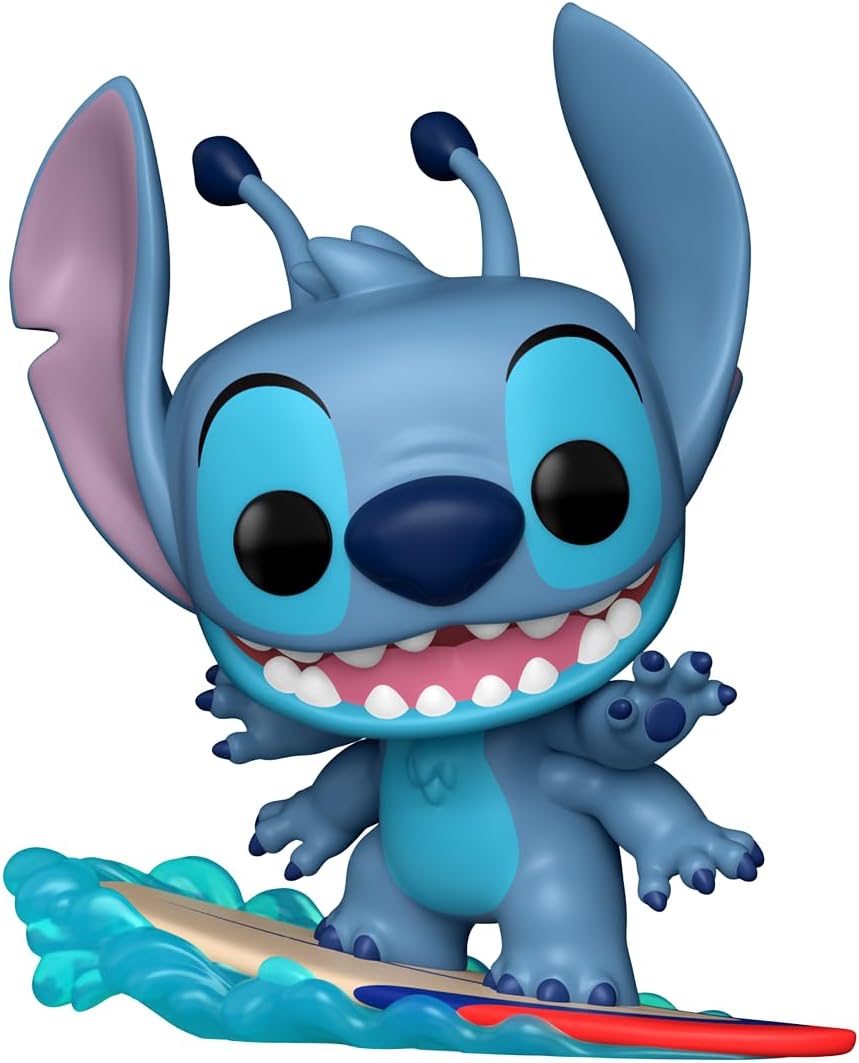 Funko Pop! Lilo & Stitch (1594) Stitch On Surfboard Limited Edition - Figure 9cm