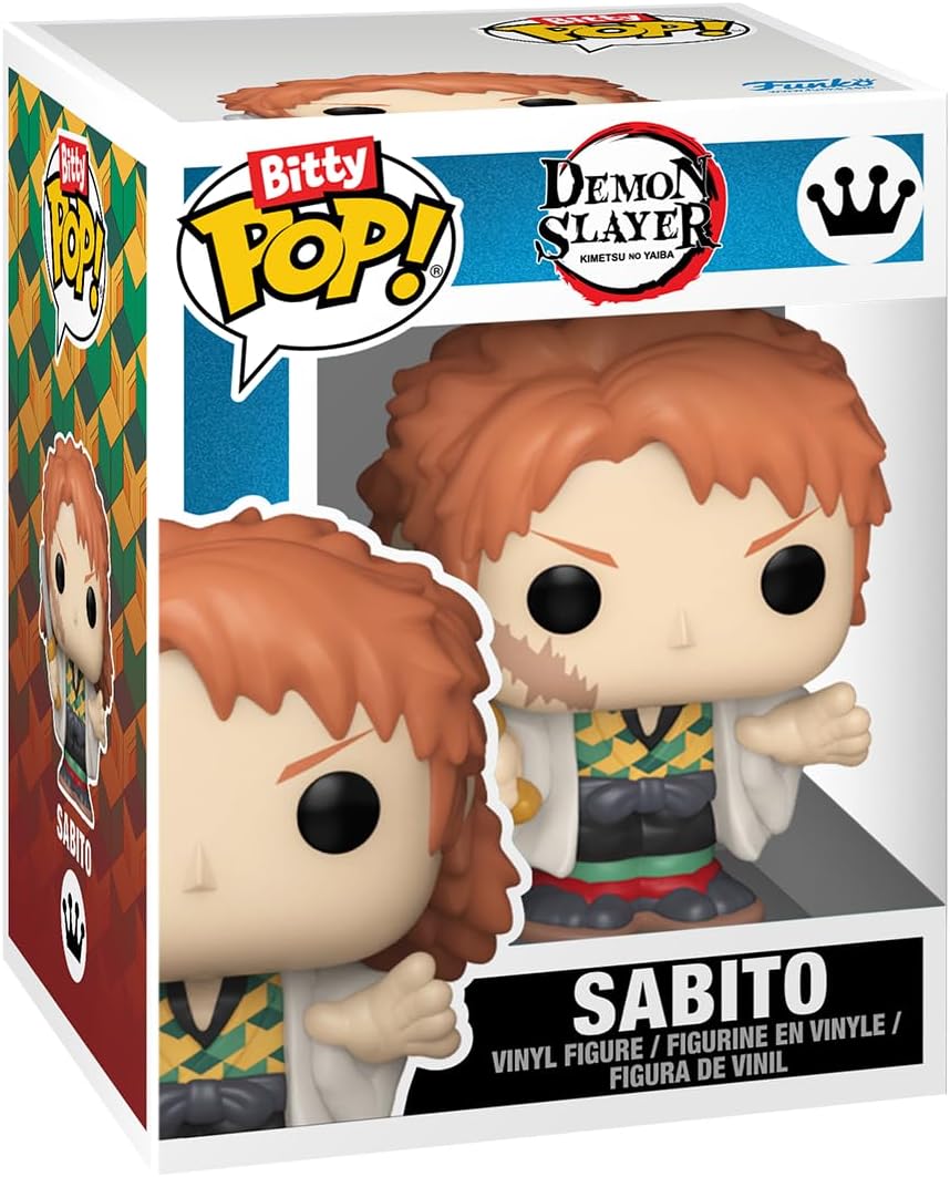 Funko Bitty Pop! Demon Slayer (4 Pack) w/ Bitty Display Chase Edition - Mini Vinyl Figure 2cm
