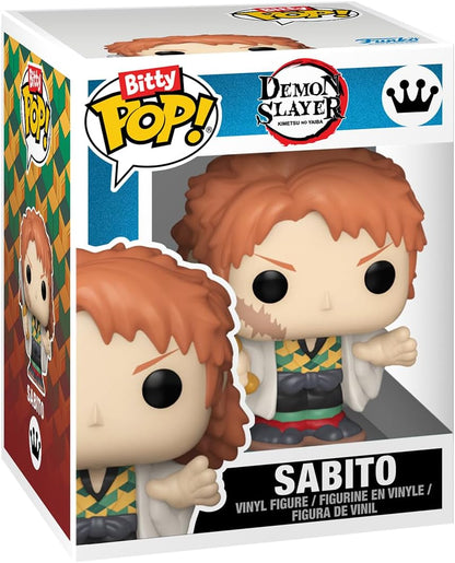 Funko Bitty Pop! Demon Slayer (4 Pack) w/ Bitty Display Chase Edition - Mini Vinyl Figure 2cm