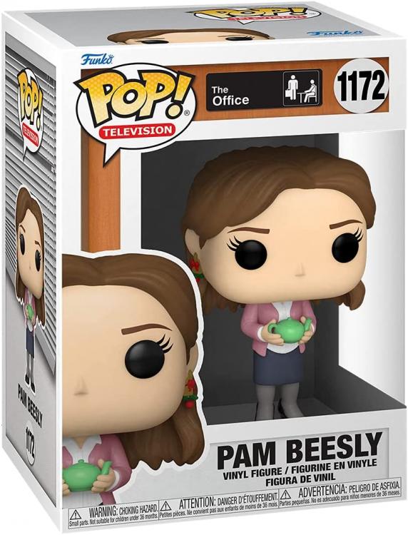 Funko Pop ! Tv The Office - (1172) Pam W/Teapot & Note Teiera Figure Vinyl 9Cm