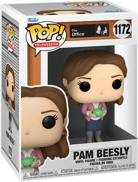 Funko Pop ! Tv The Office - (1172) Pam W/Teapot & Note Teiera Figure Vinyl 9Cm