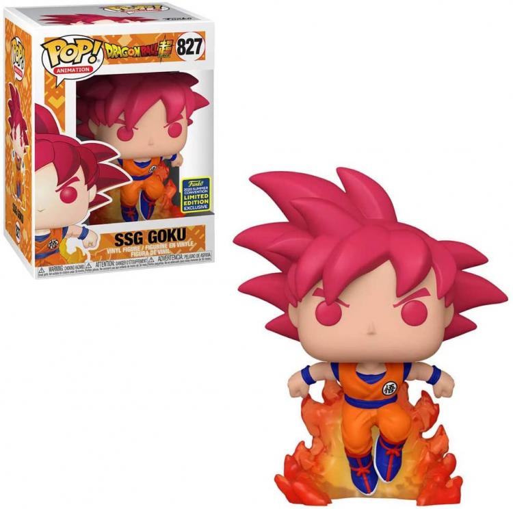 Funko Pop Dragon Ball Super 827 Super Sayan God Goku Limited Edition Sigillato