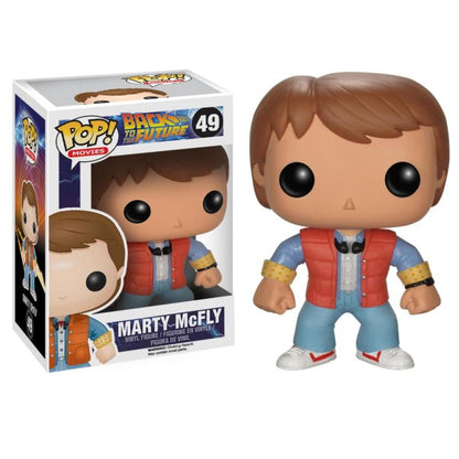 Funko Pop ! Movies Back To The Future - (49) Marty Mcfly Ritorno Al Futuro 9Cm