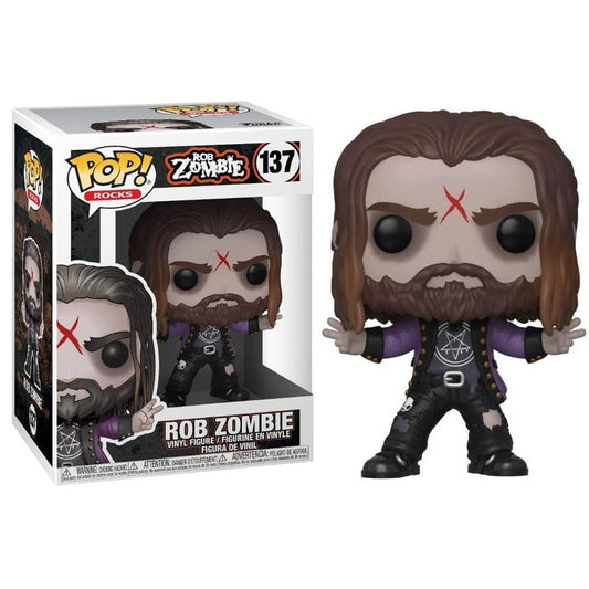 Funko Pop ! Rocks - (137) Rob Zombie Cantante Rock Vinyl Figure