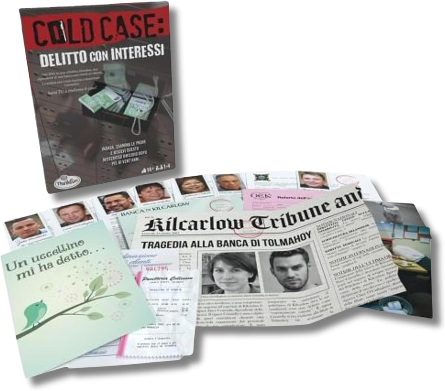 Ravensburger Cold Case 3: Delitto Con Interessi Gioco Investigativo Da Tavolo