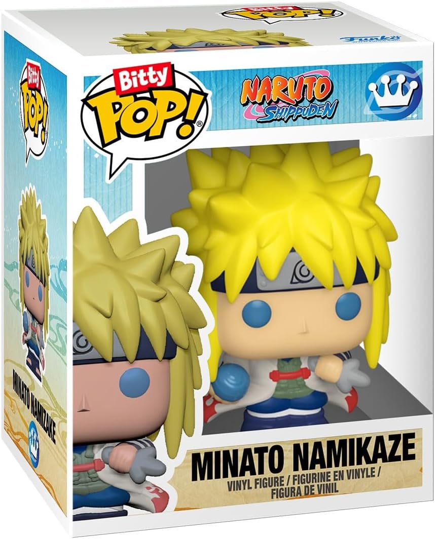 Funko Bitty Pop! Naruto Shippuden (4 Pack) w/ Bitty Display - Mini Vinyl Figure 2cm