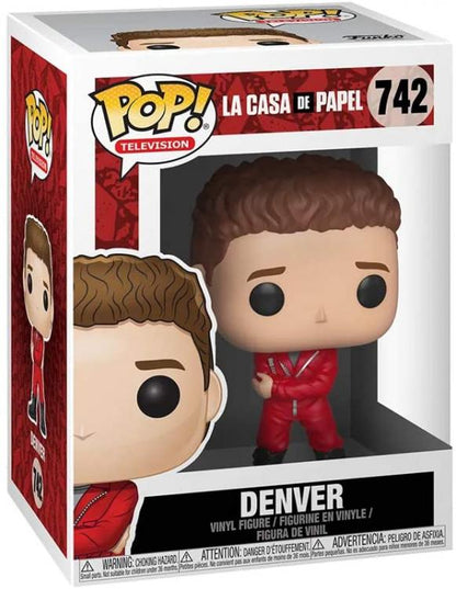 Funko Pop ! Tv La Casa Di Carta - (742) Denver Casa De Papel Vinyl Figure 9Cm