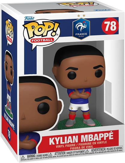 Funko Pop! Football: France FFF (78) Kylian Mbappé - Vinyl Figure 9cm