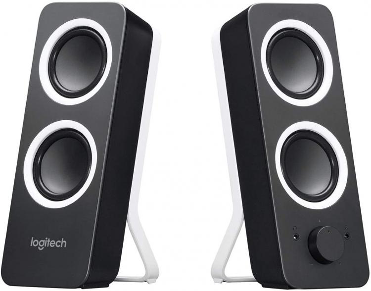 Logitech Speaker 2.0 Z200 10Watt Pc Audio Stereo Completo Jack Audio 3.5Mm Nero