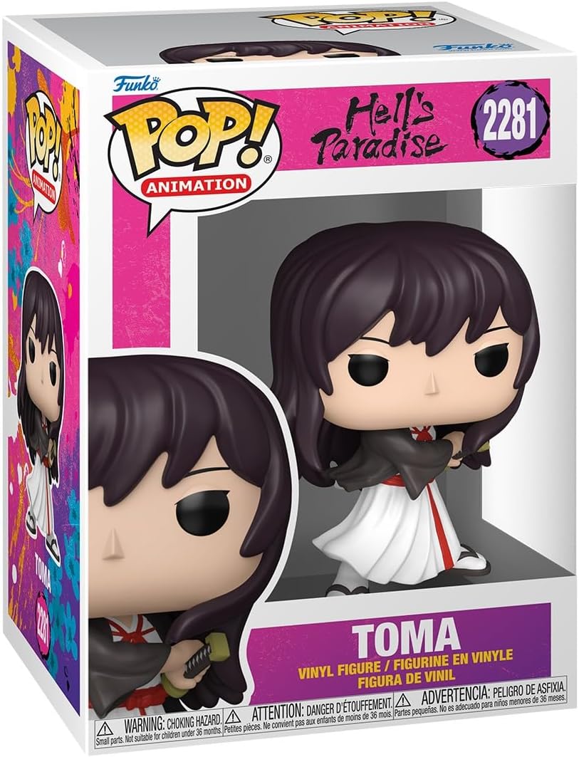 Funko Pop! Animation: Hell's Paradise (2281) Toma - Vinyl Figure 9cm