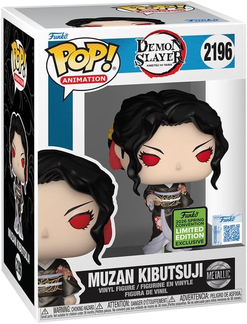 Funko Pop! Animation: Demon Slayer (2196) Muzan Kibutsuji (Limited Edition) Vinyl Figure 9cm