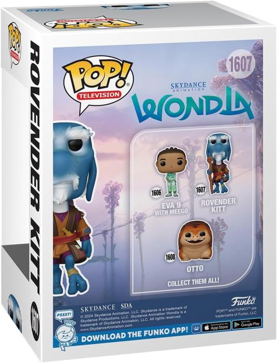 Funko Pop ! Disney Television Skydance Wondla (1607) Rovender Kitt Vinyl Figure