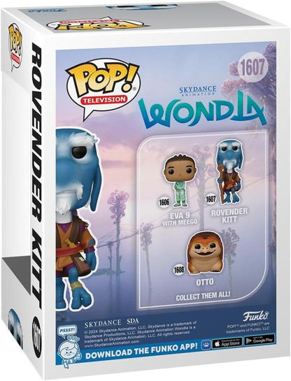 Funko Pop ! Disney Television Skydance Wondla (1607) Rovender Kitt Vinyl Figure