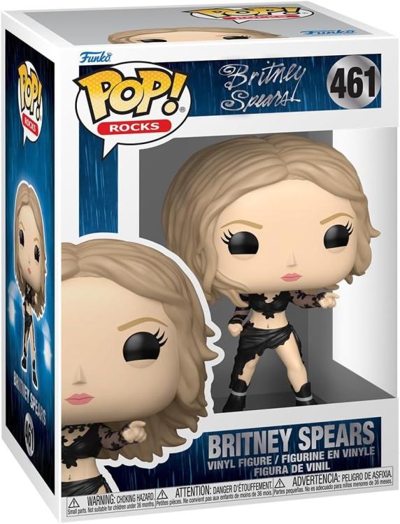Funko Pop ! Rocks Britney Spears - (461) Britney Spears (Stronger) Figure 9Cm