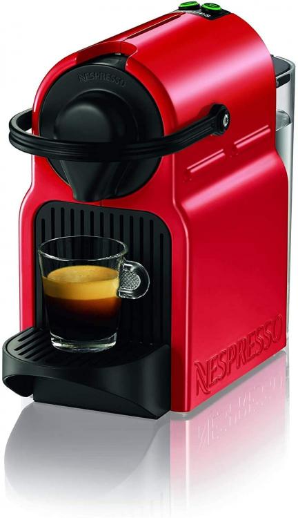 Nespresso Inissia Xn1005 A++ Macchina Da Caffè Ruby Red Espresso Capsule Rosso