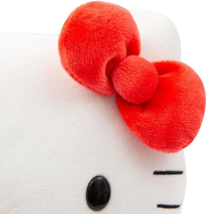 Peluche Hello Kitty Tutina Jeans Blu 30Cm Pupazzo Morbido Da Collezione Plh1077