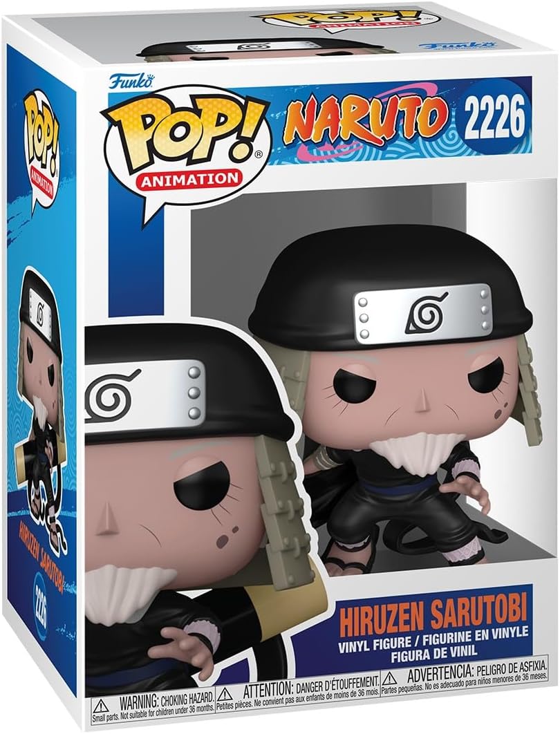 Funko Pop! Animation: Naruto Shippuden (2226) Hiruzen Sarutobi Vinyl Figure 9cm
