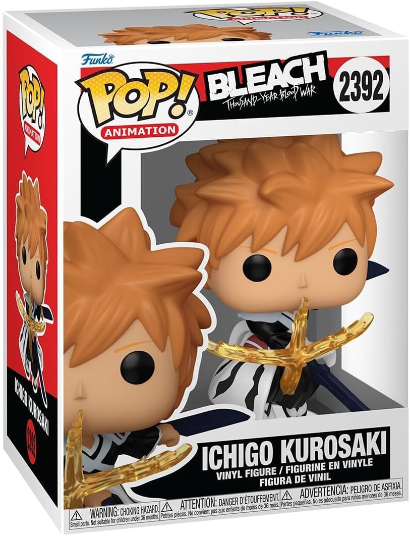 Funko Pop! Animation: Bleach Thousand Year Blood War (2392) Ichigo Kurosaki - Vinyl Figure 9cm