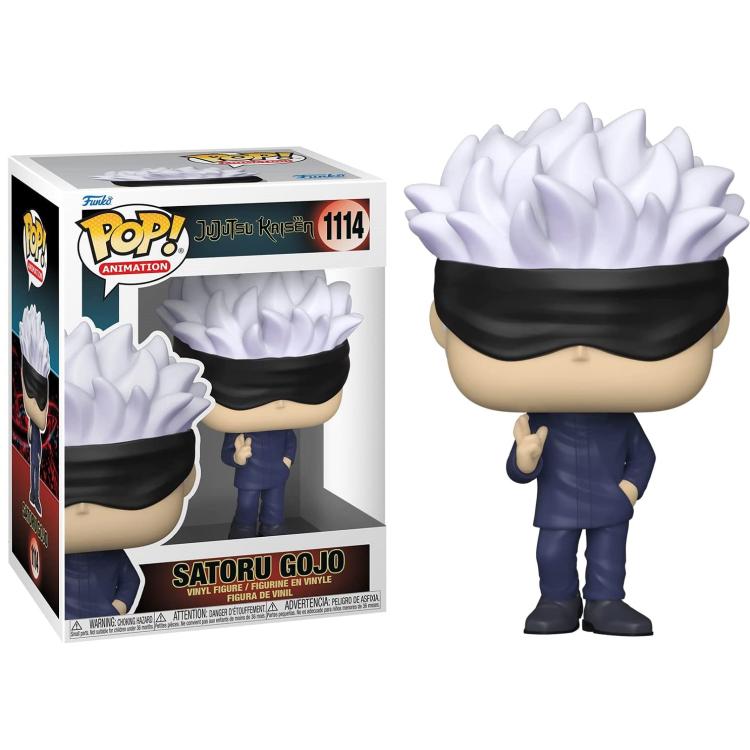 Funko Pop ! Animation Jujutsu Kaisen - (1114) Gojo Vinyl Figure 9Cm Nuovo