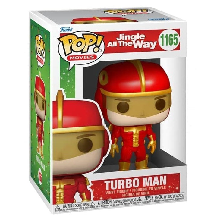 Funko Pop ! Movies - Jingle All The Way (1165) Turbo Man Vinyl Figure 9Cm Statua
