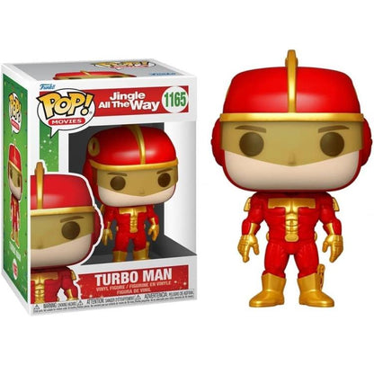 Funko Pop ! Movies - Jingle All The Way (1165) Turbo Man Vinyl Figure 9Cm Statua
