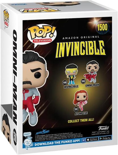 Funko Pop ! Tv Invincible - (1500) Omni-Man Figure Vinyl 9Cm Nuovo Omnimen