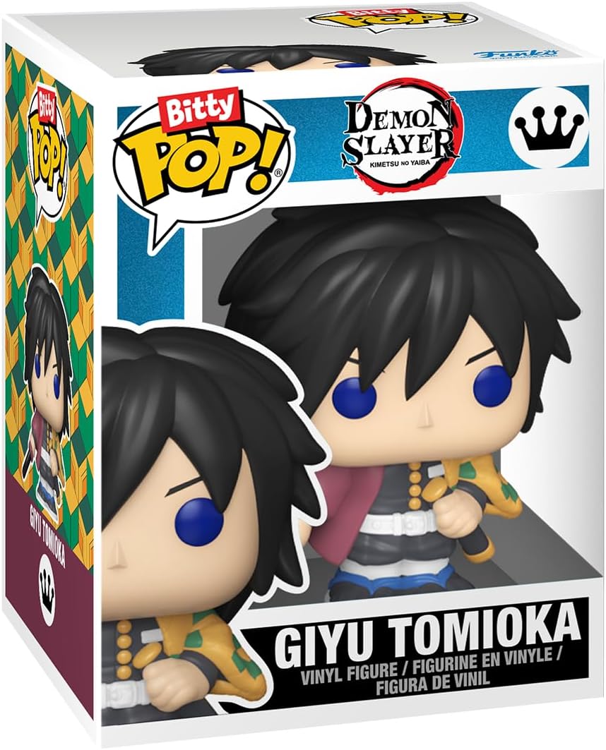 Funko Bitty Pop! Demon Slayer (4 Pack) w/ Bitty Display Chase Edition - Mini Vinyl Figure 2cm