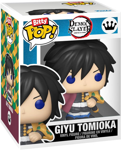 Funko Bitty Pop! Demon Slayer (4 Pack) w/ Bitty Display Chase Edition - Mini Vinyl Figure 2cm